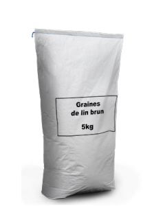 Graines de Lin Brun - 5kg