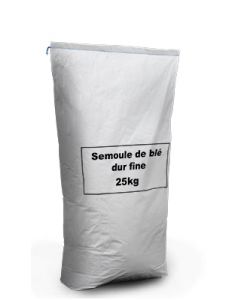 Semoule de Blé Dur Fine - 25kg