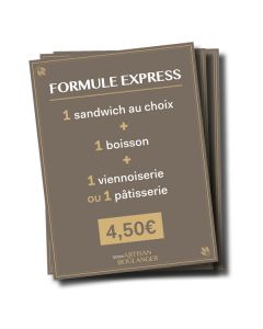 1 Cadre Formule - Snacking