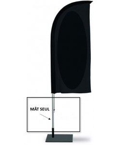 Mât seul pour voile