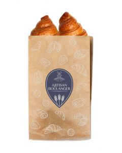 Lot de 1000 - Sachet Viennoiserie n°3 14x7x21